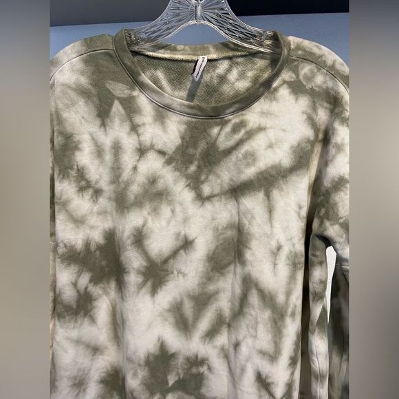 Hansoll Textile olive white French terry sleeve 15 length 34 brand New no tag - Picture 6 of 6